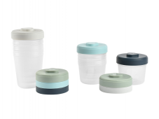 Sada kelímků na potraviny Beaba 4x 150ml / 4x 250ml