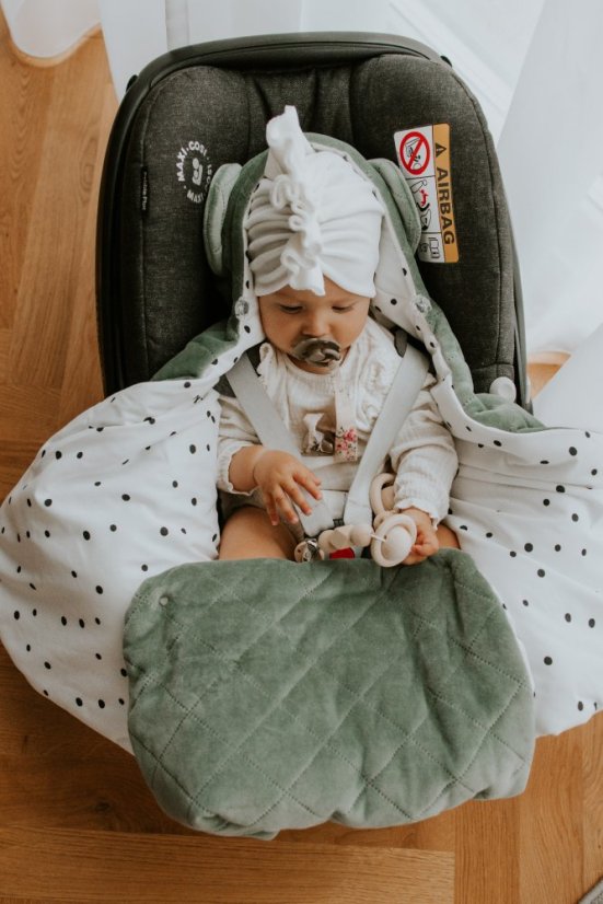 Fusak/zavinovačka/deka do autosedačky Sleepee Royal Sand