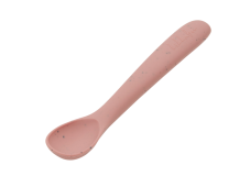 KikkaBoo Lyžička Platinum Silicone Blush