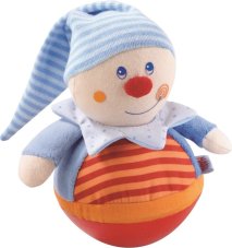 Haba Textilní houpací hračka Roly-Poly Šašo