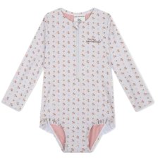 Swim Essentials Plavky s dlhým rukávom s UPF 50+ Cozy Hearts
