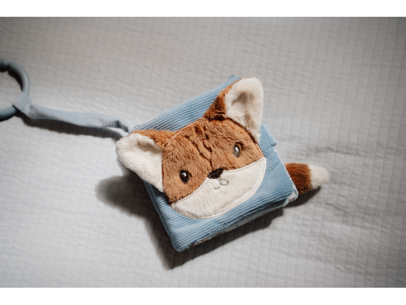 Little Dutch Závesná textilná knižka s aktivitami Forest Friends