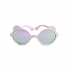 KiETLA sluneční brýle OURS'ON 1-2 roky (Light Pink)