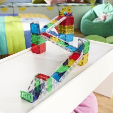 MAGNA-TILES Magnetická stavebnica Rail Racers Deluxe 90 dielov