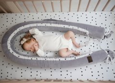 Výhodný set pro miminko s dekou - Royal Baby šedá