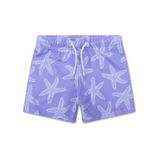 Swim Essentials Plavky Boxerky s UPF 50+ Lila Sea Star