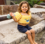 Swim Essentials Plovací vesta s rukávky Velryba 2–6 let