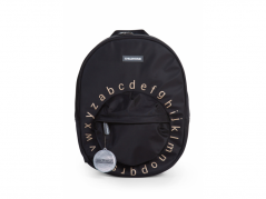 Childhome Otroški nahrbtnik Kids School Backpack Black Gold