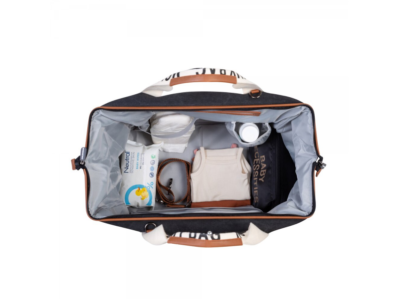 Childhome Prebaľovacia taška Mommy Bag Canvas Black