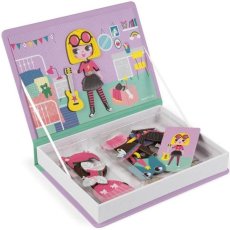 Janod Magnetibook Obliekanie dievčatá