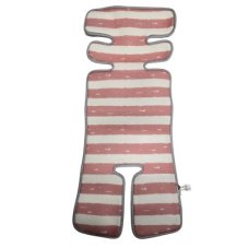 FREEON Podložka do kočíka/autosedačky 3D Air mesh White Pink