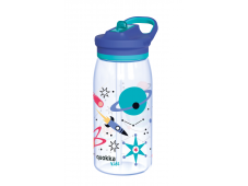 Plastová láhev Quokka s náustkem Glow Kids Space 580 ml
