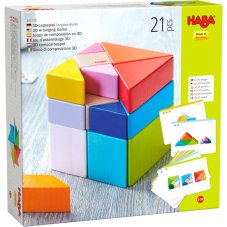 Haba Leseni gradbeni set 3D kocka