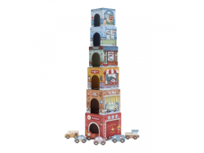 Little Dutch Kocky stohovacie s autíčkami