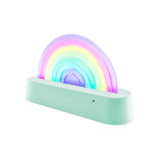 Lalarma Tancujúca lampa Dúha mentolová