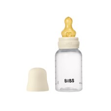 BIBS antikoliková fľaša s kaučukovým cumlíkom 150ml (Ivory)