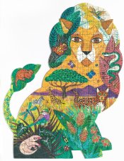 Djeco Umelecké puzzle Lev 350 ks