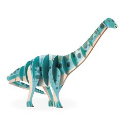 Janod Drevené 3D puzzle Dinosaurus Diplodocus Dino 42 ks