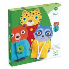 DJECO Ziptou: Dřevěná edukativní hra
