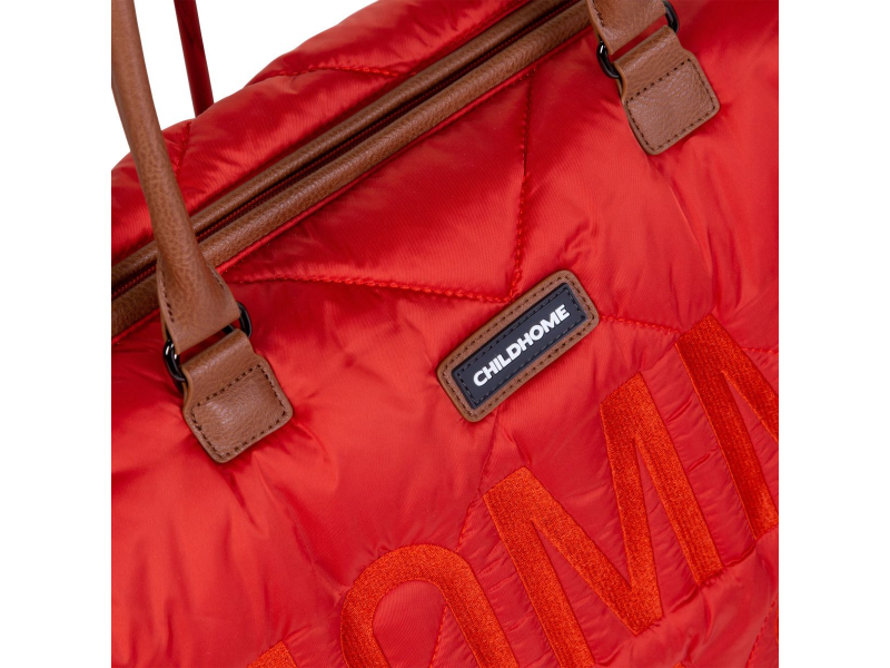 Childhome Torba za previjanje Mommy Bag Puffered Red