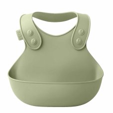 BIBS detský podbradník s vreckom (Sage)