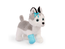 Pucci Pups Husky v kabelke s veterinárskou sadou