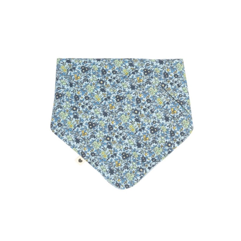 BIBS x LIBERTY slintáčik z BIO bavlny (Sage)