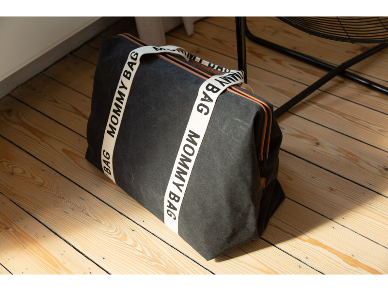 Childhome Prebaľovacia taška Mommy Bag Canvas Black