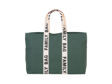 Childhome Cestovná taška Family Bag Canvas Green