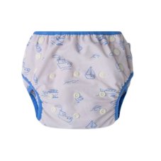 Swim Essentials Plavky pre bábätká s UPF 50+ Little Seagull Biele