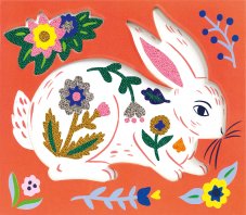 DJECO Artistic Beads: Květiny a srst (korálky)