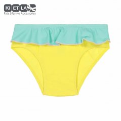 KiETLA plavky s UV ochranou nohavičky 18 mesiacov (žlto zelené)
