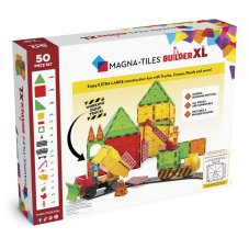 Magna-Tiles Magnetická stavebnice Builder XL Trucks 50 dílů