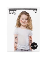 TATTonMe Tetovačky pro děti Zvířátka Indiáni sada