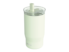 Quokka Nerezový termohrnček so slamkou Mist Pastel Green 720 ml