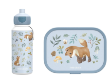 Little Dutch Dezertní sada (láhev 400ml+box) Forest Friends