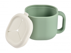Beaba Silikonový sáček na svačinu Sage Green