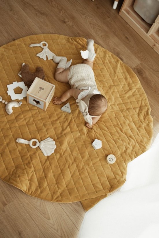 Hracia podložka Sleepee Royal baby Playing Mat Sunflower