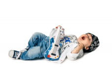 Tiny Love Music Guitar Textilní Tiny Rockers
