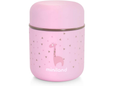 Miniland Termoska Silky na jedlo Pink 280ml