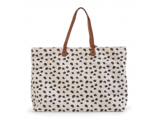 Childhome Potovalna torba Family Bag Canvas Leopard