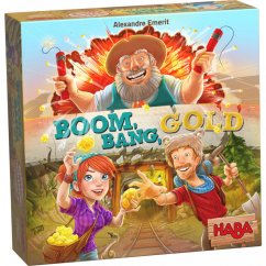 Haba Společenská hra pro děti Boom, Bang, Gold