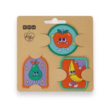 KiETLA nášivky na suchý zips (Fruit)