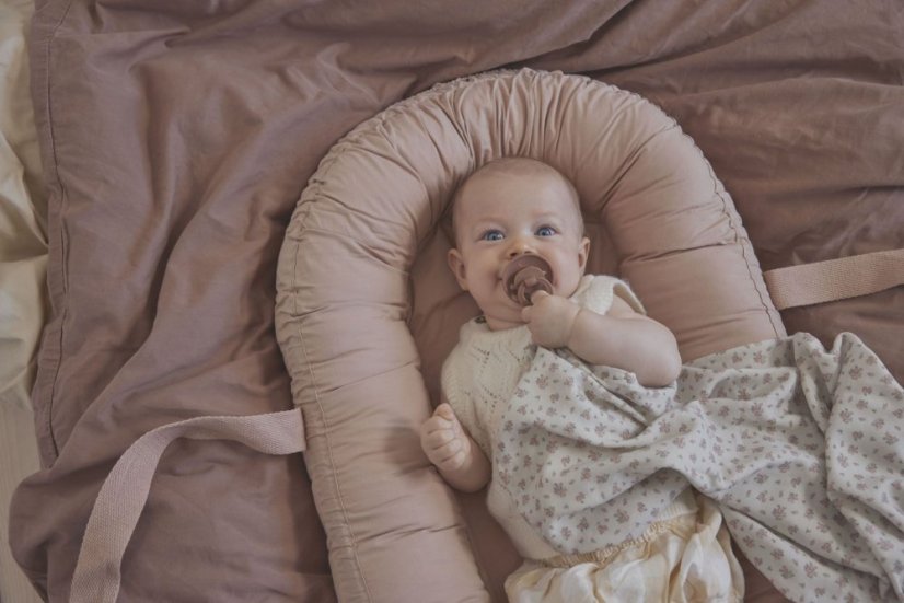 Elodie Details Silikónový cumlík od 3 mesiacov Binkie Bundle - Soft Terracotta