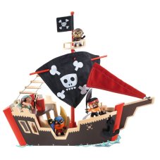 Djeco Arty Toys Pirátska loď