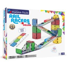 MAGNA-TILES Magnetická stavebnica Rail Racers Deluxe 90 dielov