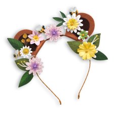 Djeco DIY Vyrob si sám Čelenky Kvetinoví priatelia