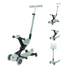 Globber kolobežka Go Up deluxe lights ecologic 360 ° pistachio
