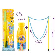 TUBAN Sada Paličky se šňůrkou na obrovské bubliny + tekutina 400 ml