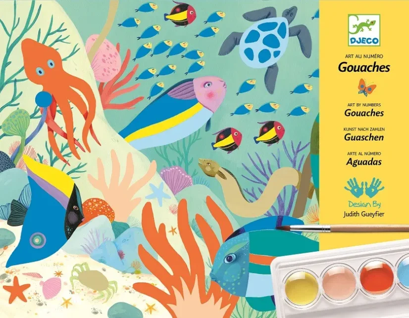 DJECO Výtvarná hra - Svět přírody